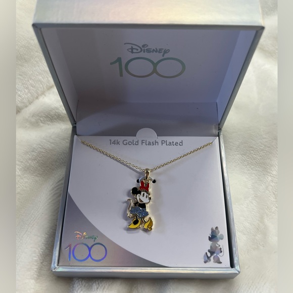 Disney 100 Minnie Mouse Necklace - Picture 4 of 5